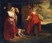 Peter Paul Rubens the home of Abraham uploaded from the page of the Hermitage painting